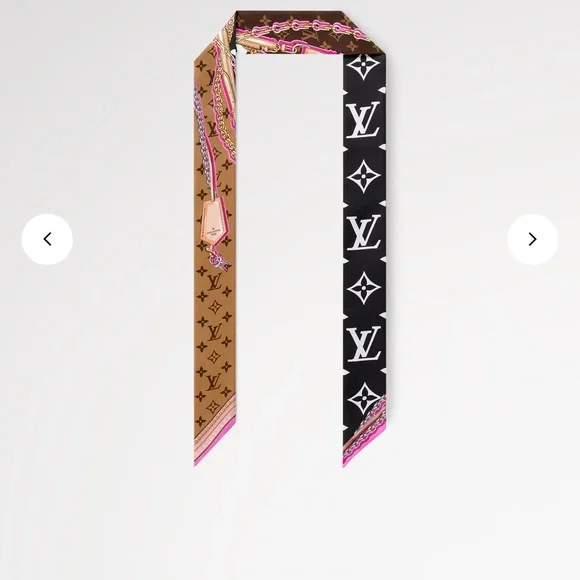 Louis Vuitton Multicolor Silk Scarf - Picture 2 of 3